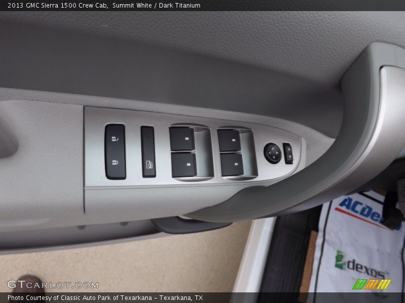 Summit White / Dark Titanium 2013 GMC Sierra 1500 Crew Cab
