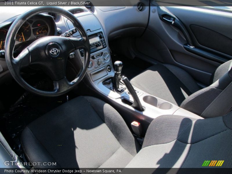 Liquid Silver / Black/Silver 2001 Toyota Celica GT