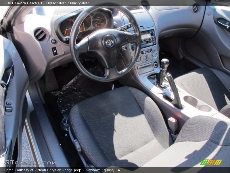 Liquid Silver / Black/Silver 2001 Toyota Celica GT