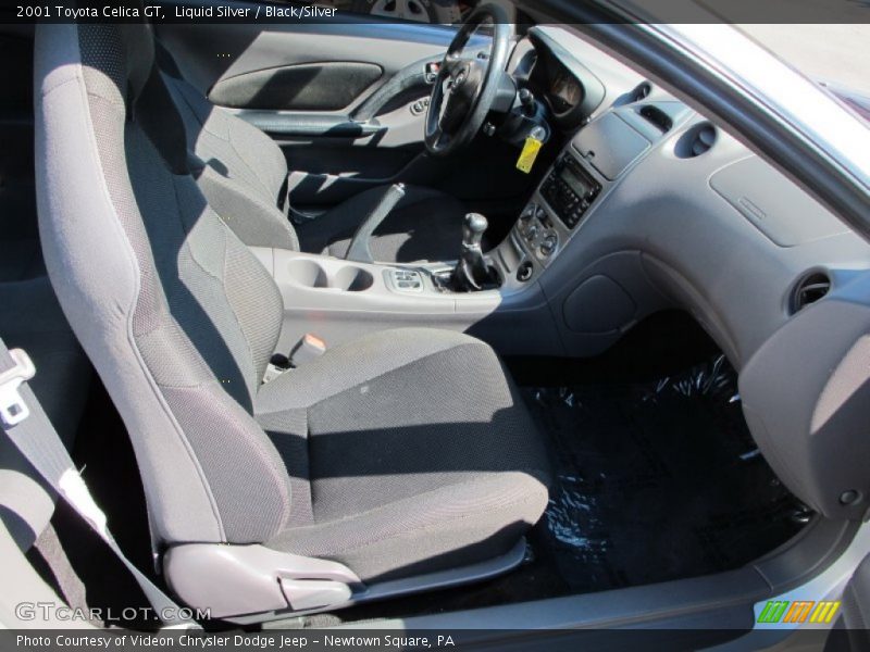 Liquid Silver / Black/Silver 2001 Toyota Celica GT