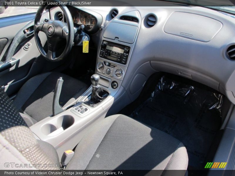 Liquid Silver / Black/Silver 2001 Toyota Celica GT
