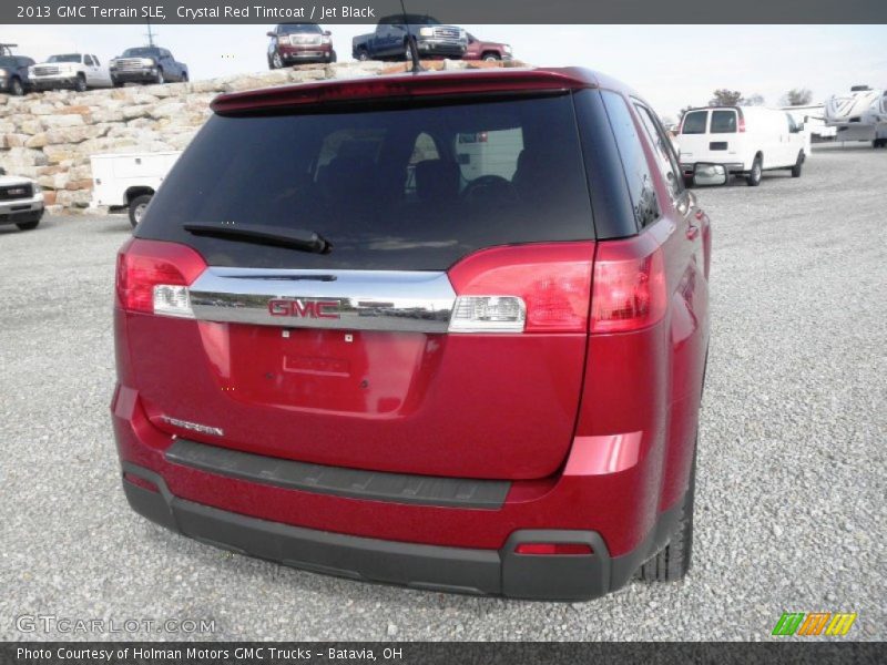 Crystal Red Tintcoat / Jet Black 2013 GMC Terrain SLE