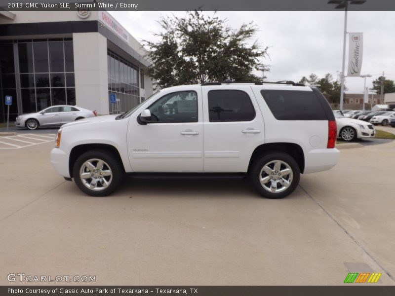  2013 Yukon SLE Summit White