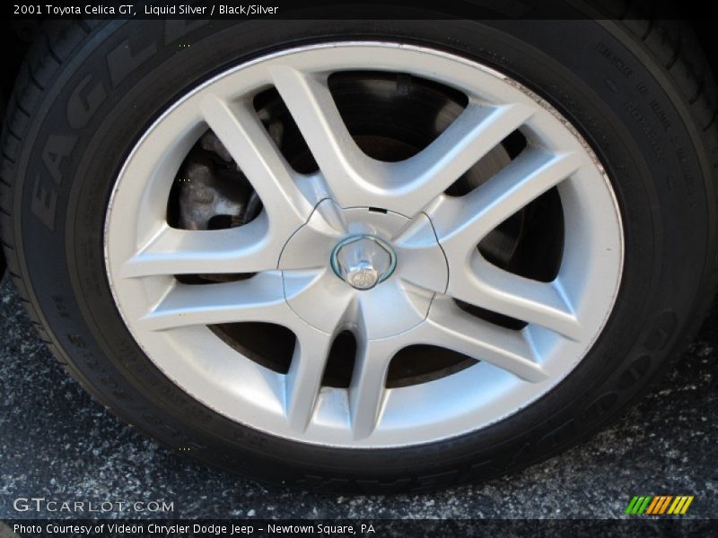 Liquid Silver / Black/Silver 2001 Toyota Celica GT