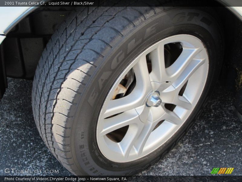 Liquid Silver / Black/Silver 2001 Toyota Celica GT