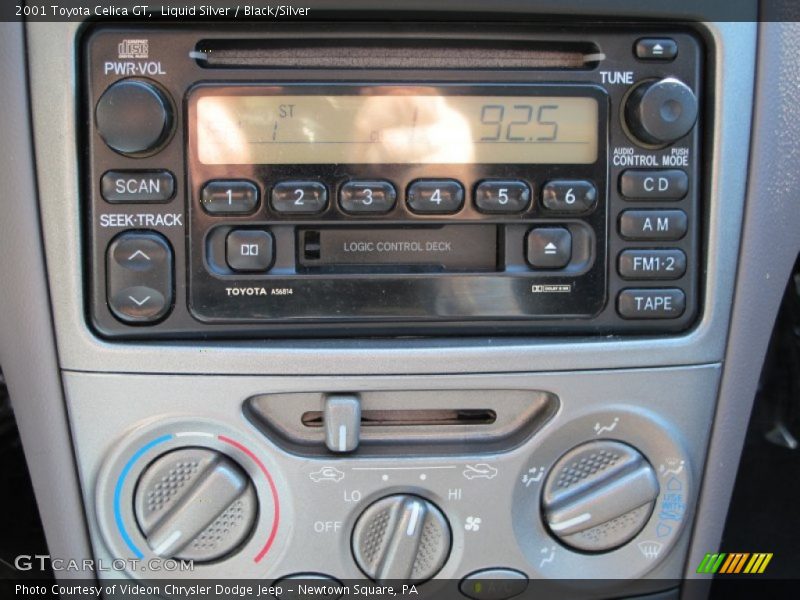 Liquid Silver / Black/Silver 2001 Toyota Celica GT
