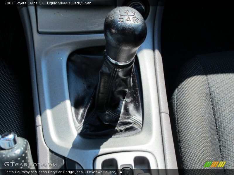 Liquid Silver / Black/Silver 2001 Toyota Celica GT