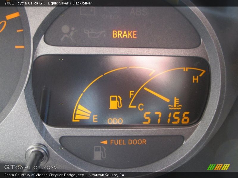 Liquid Silver / Black/Silver 2001 Toyota Celica GT