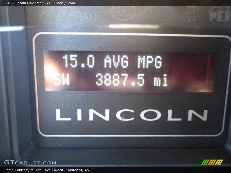 Black / Stone 2012 Lincoln Navigator 4x4