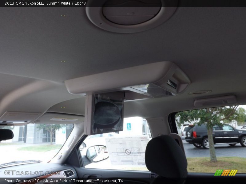 Summit White / Ebony 2013 GMC Yukon SLE