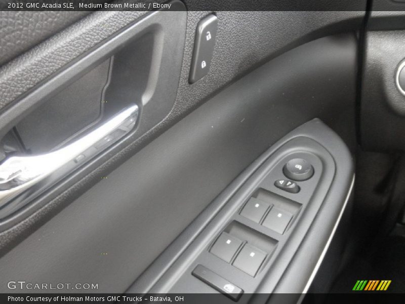 Medium Brown Metallic / Ebony 2012 GMC Acadia SLE