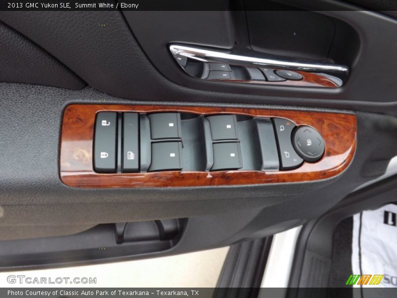 Summit White / Ebony 2013 GMC Yukon SLE