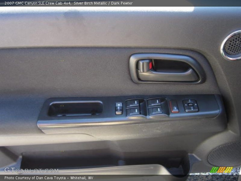 Silver Birch Metallic / Dark Pewter 2007 GMC Canyon SLE Crew Cab 4x4