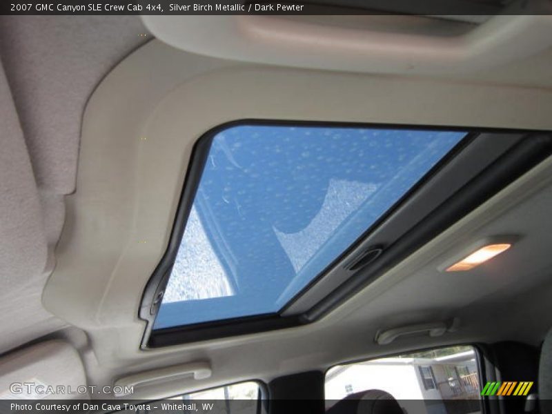 Silver Birch Metallic / Dark Pewter 2007 GMC Canyon SLE Crew Cab 4x4