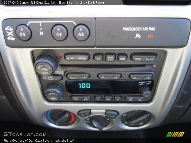 Silver Birch Metallic / Dark Pewter 2007 GMC Canyon SLE Crew Cab 4x4