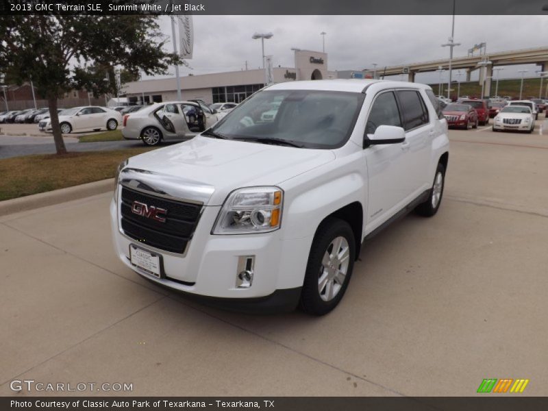 Summit White / Jet Black 2013 GMC Terrain SLE