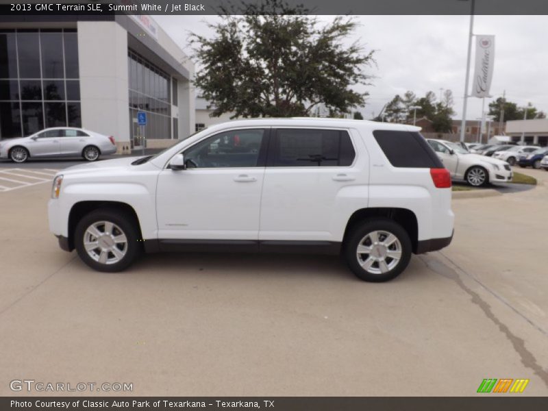 Summit White / Jet Black 2013 GMC Terrain SLE