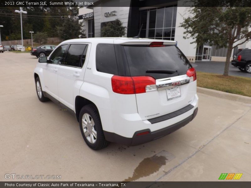 Summit White / Jet Black 2013 GMC Terrain SLE