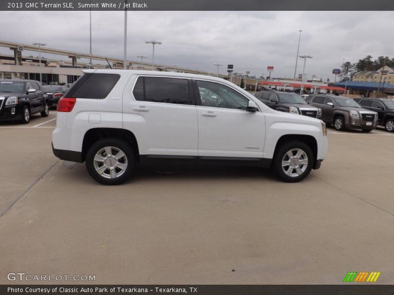 Summit White / Jet Black 2013 GMC Terrain SLE