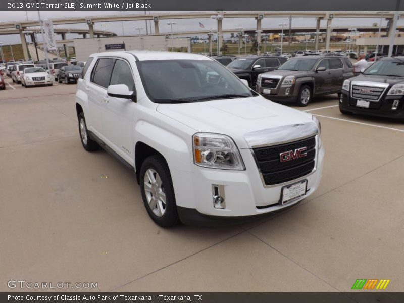 Summit White / Jet Black 2013 GMC Terrain SLE