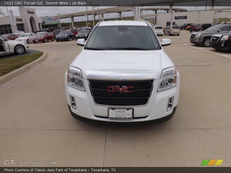 Summit White / Jet Black 2013 GMC Terrain SLE