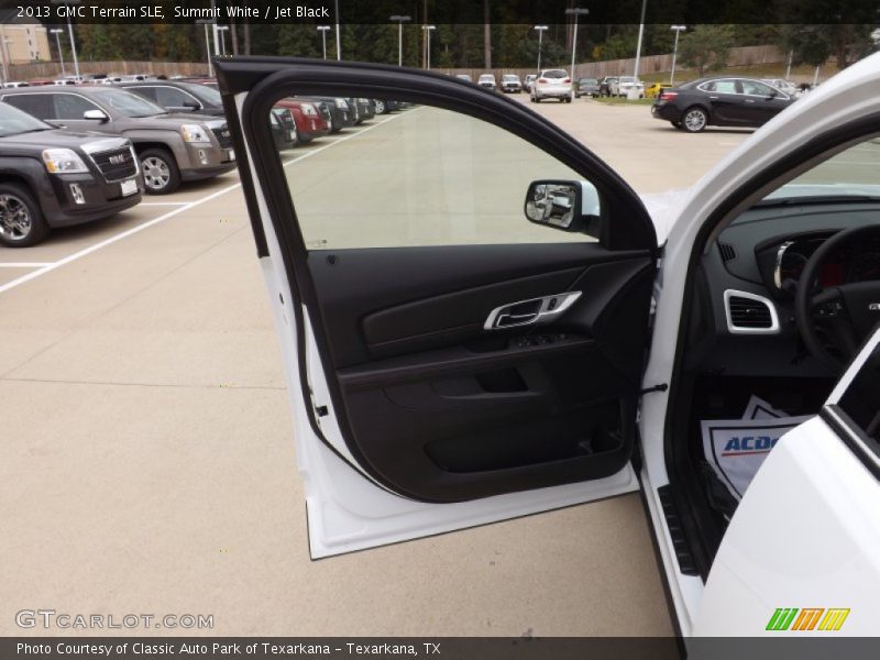 Summit White / Jet Black 2013 GMC Terrain SLE