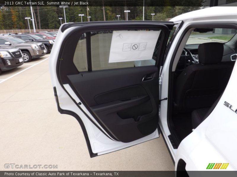 Summit White / Jet Black 2013 GMC Terrain SLE