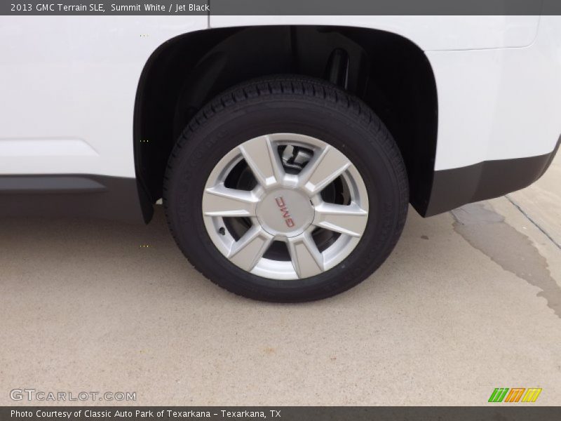 Summit White / Jet Black 2013 GMC Terrain SLE