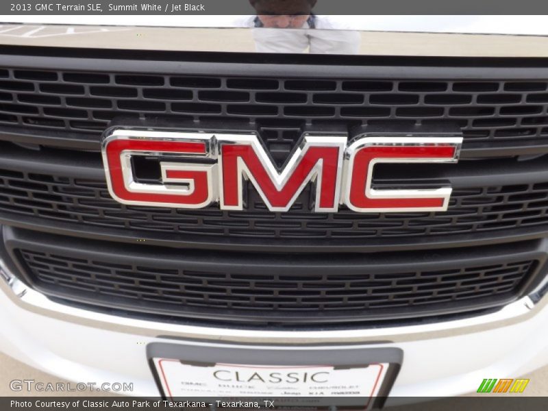 Summit White / Jet Black 2013 GMC Terrain SLE