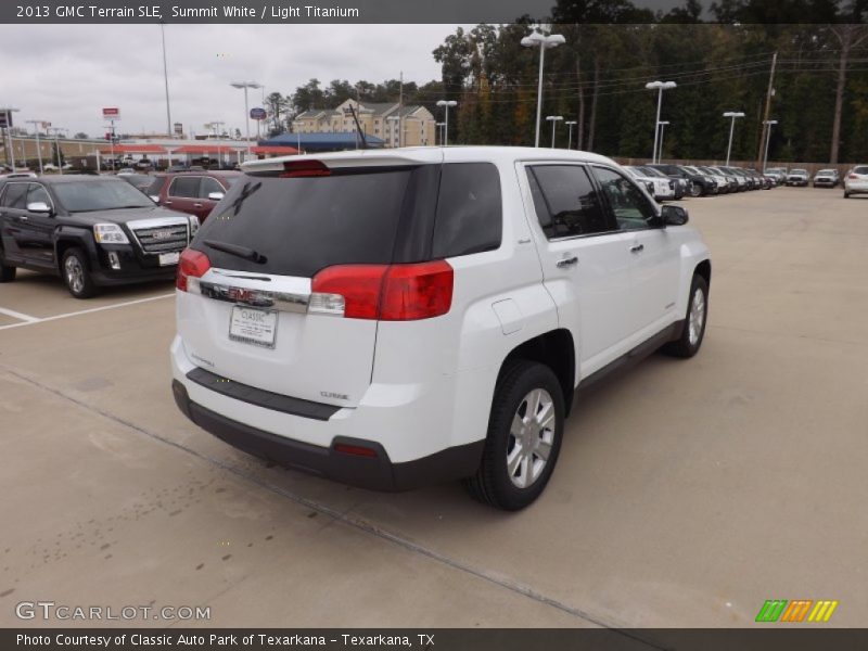 Summit White / Light Titanium 2013 GMC Terrain SLE