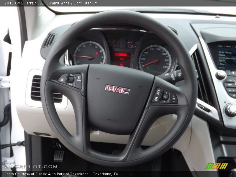 Summit White / Light Titanium 2013 GMC Terrain SLE