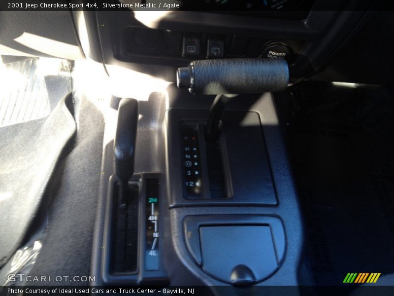 Silverstone Metallic / Agate 2001 Jeep Cherokee Sport 4x4