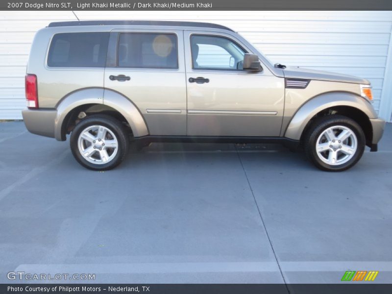 Light Khaki Metallic / Dark Khaki/Medium Khaki 2007 Dodge Nitro SLT