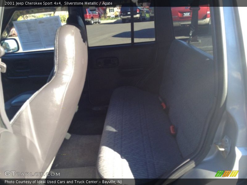 Silverstone Metallic / Agate 2001 Jeep Cherokee Sport 4x4