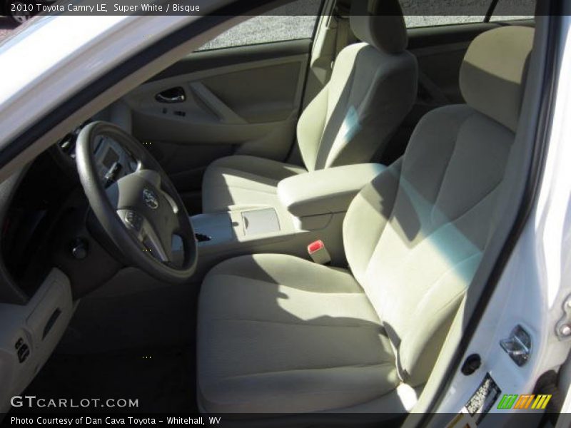 Super White / Bisque 2010 Toyota Camry LE