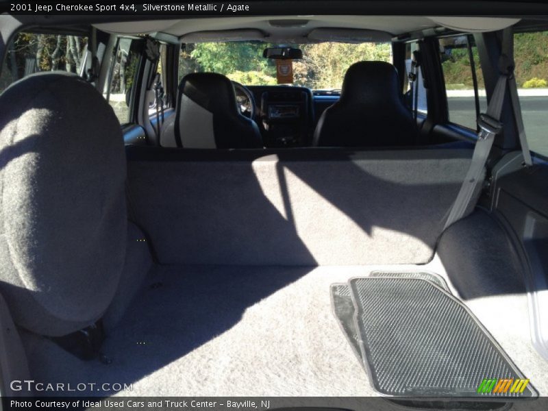 Silverstone Metallic / Agate 2001 Jeep Cherokee Sport 4x4