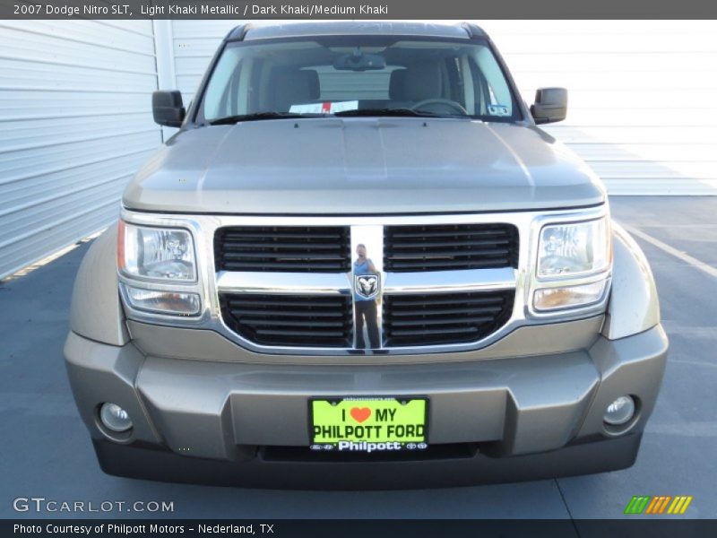 Light Khaki Metallic / Dark Khaki/Medium Khaki 2007 Dodge Nitro SLT