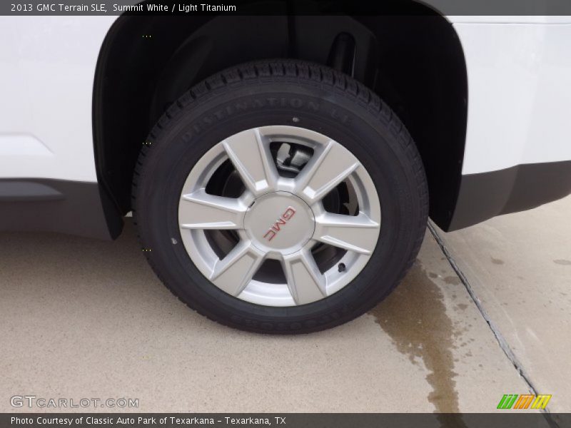 Summit White / Light Titanium 2013 GMC Terrain SLE