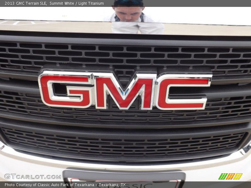 Summit White / Light Titanium 2013 GMC Terrain SLE