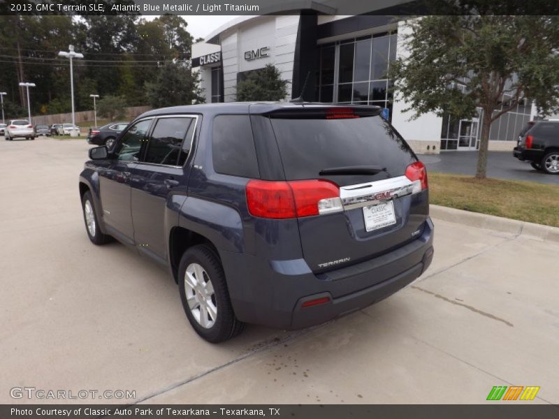 Atlantis Blue Metallic / Light Titanium 2013 GMC Terrain SLE