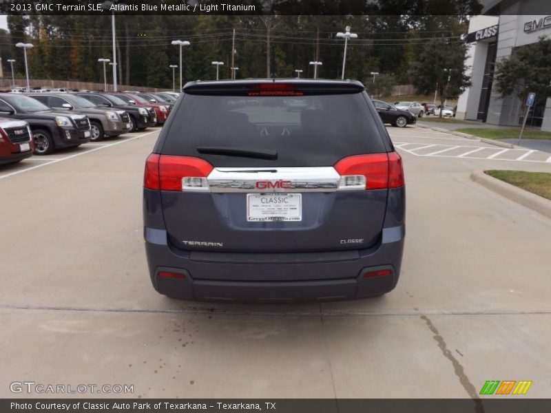 Atlantis Blue Metallic / Light Titanium 2013 GMC Terrain SLE