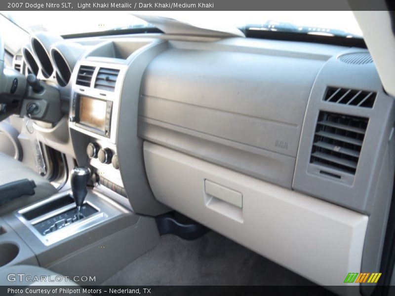 Light Khaki Metallic / Dark Khaki/Medium Khaki 2007 Dodge Nitro SLT