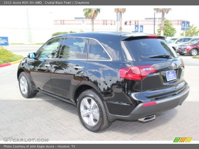 Crystal Black Pearl / Graystone 2013 Acura MDX SH-AWD