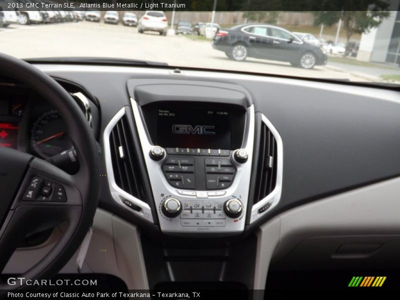 Atlantis Blue Metallic / Light Titanium 2013 GMC Terrain SLE