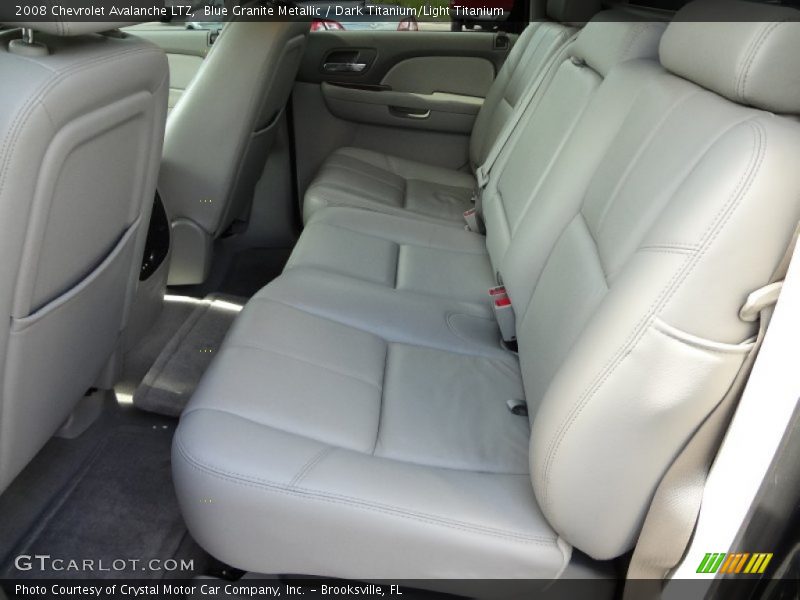 Blue Granite Metallic / Dark Titanium/Light Titanium 2008 Chevrolet Avalanche LTZ