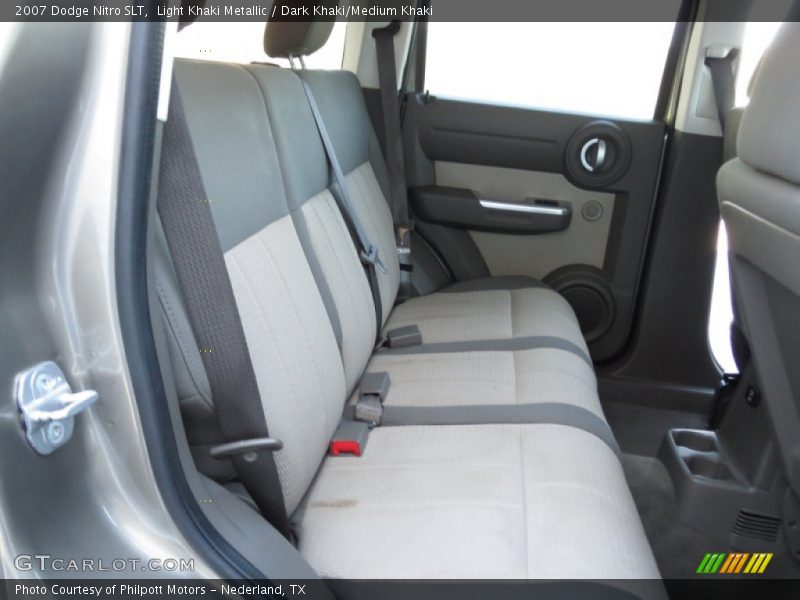 Light Khaki Metallic / Dark Khaki/Medium Khaki 2007 Dodge Nitro SLT