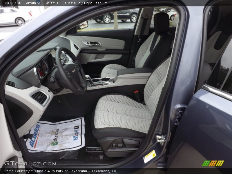 Atlantis Blue Metallic / Light Titanium 2013 GMC Terrain SLE