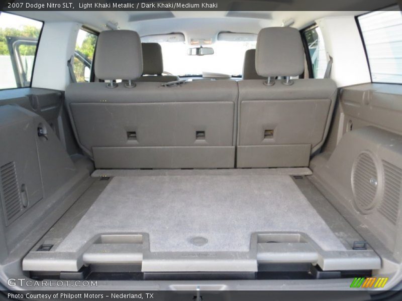 Light Khaki Metallic / Dark Khaki/Medium Khaki 2007 Dodge Nitro SLT