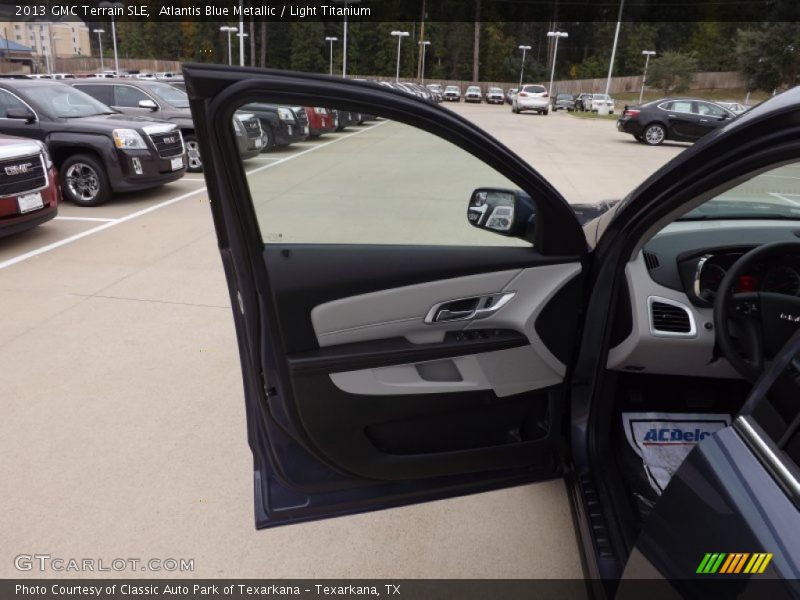 Atlantis Blue Metallic / Light Titanium 2013 GMC Terrain SLE