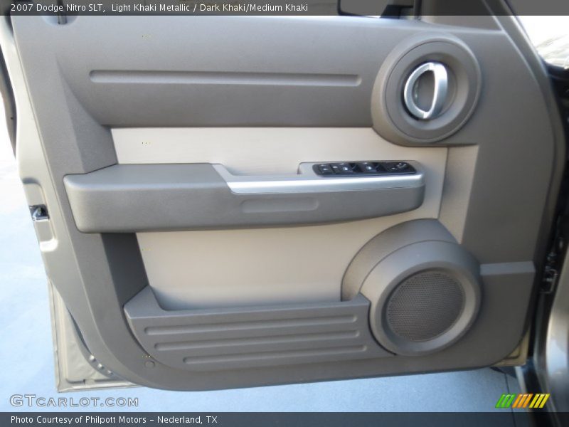 Light Khaki Metallic / Dark Khaki/Medium Khaki 2007 Dodge Nitro SLT